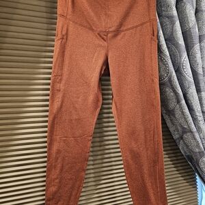 Old Navy Rust Maternity Full Length Leggings